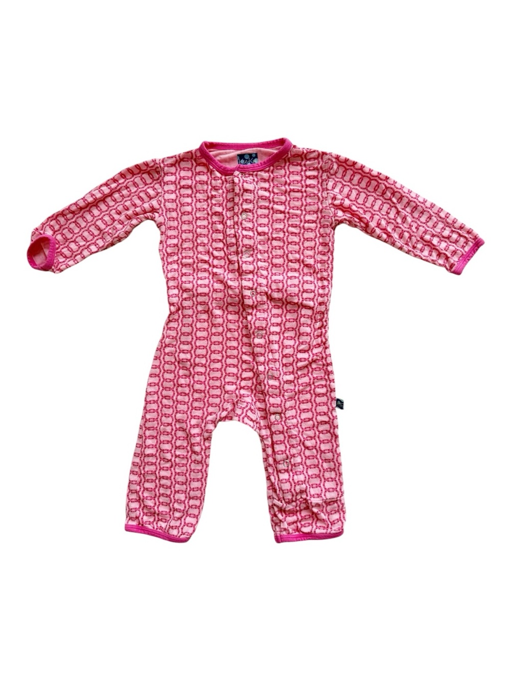 Kickee Pants Pink Bamboo Sleeper size 3-6M